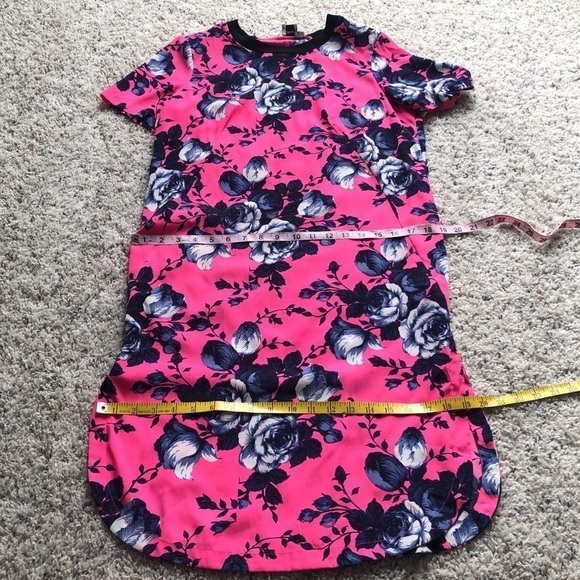 ASOS floral pink short sleeve midi s… - Picture 5 of 10